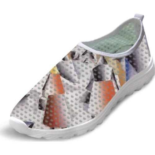 High Quality Male Summer Causal Flats Shoes Fashionable Men Sneakers Mesh Breathable Shoes Painting Art Print Kazimir Malevich