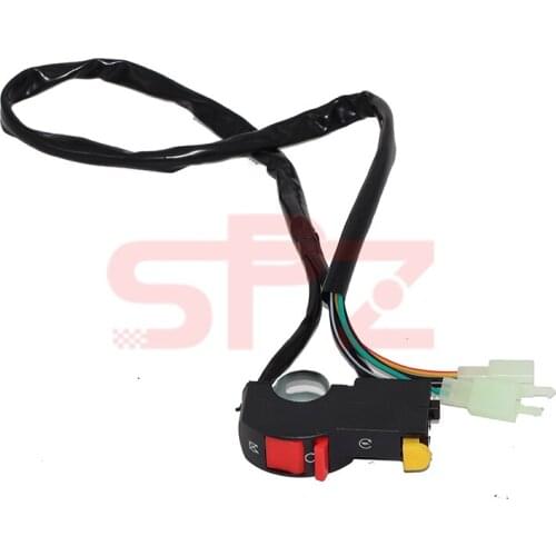 Motorcycle handlebar switch electric starter handlebar start and stop ATV switch button flameout switch modification accessories