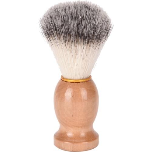 Pop Vintage Pure Badger Hair Removal Beard Shaving Brush For Men Shave Tools Cosmetic Tool 2017 NEW