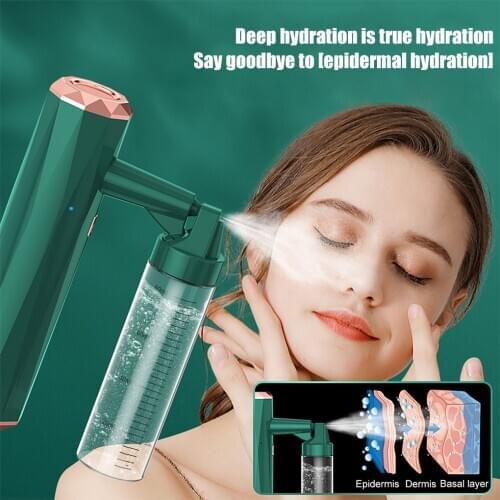Face Sprayer Electric Moisturizing SPA Facial Atomizer 80ml Portable Face Humidifier For Tattoo Body Painting Nail Art Paint
