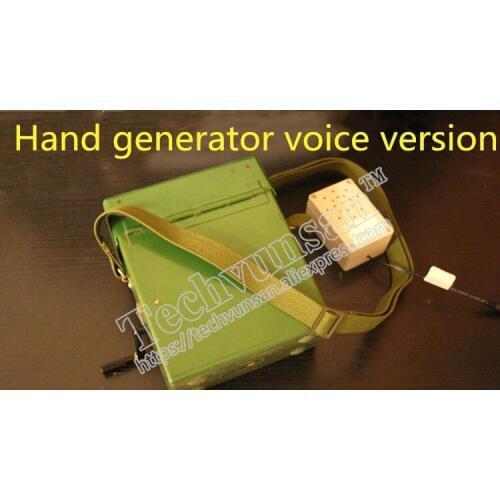 Real life room escape room props Hand generator Chamber of Secrets Cool voice play archaize Alternator prop