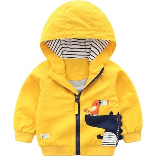2020 Spring Autumn Baby Coat Long Sleeve Zipper Jacket for Girl and Boy Toddler Girl Winter Clothes Boys Jacket Girls Coat