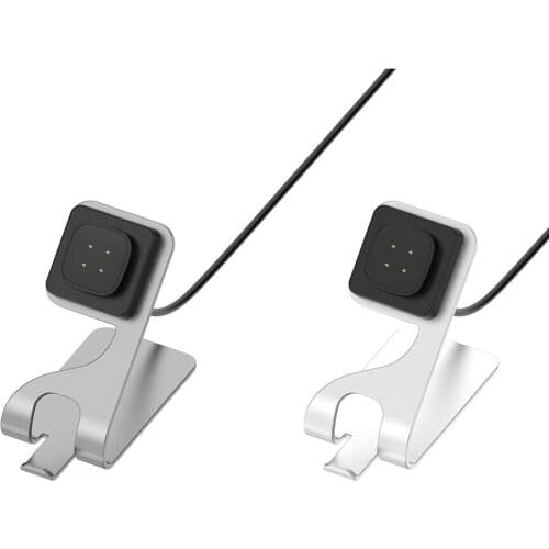 High Quality Metal Charger Charging Dock Station Charging Stand for Fitbit Versa3 Fitbit Sence Watch Accessories