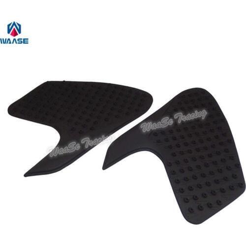 Waase Motorcycle Tank Pad Protector Sticker Decal Gas Knee Grip Tank Traction Pad Side For Ducati 696 796 1100 2010 2011-2015