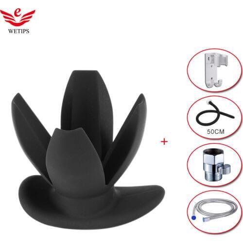 Wetips Silicone Bidet Enema Gay Anal Shower Clean Enema Enlarge Butt Plug Speculum Vaginal Anal Expanding Anus Expander Dilator