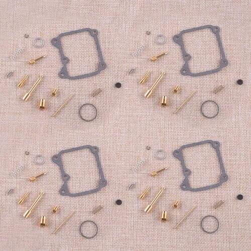 4 sets Carburetor Rebuild Kit Jets Needle Set Motorcycle fit for Yamaha GT80 MX 1974 1975 1976 1977 1978 1979 1980