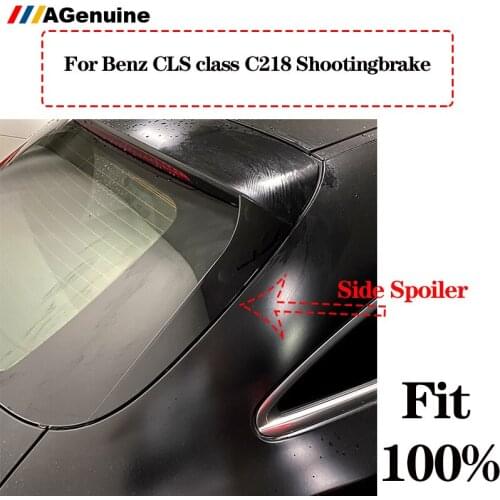 Rear Window Side Spoiler Wing For Mercedes-Benz CLS Class C218 Shootingbrake exterior modified auto decoration parts