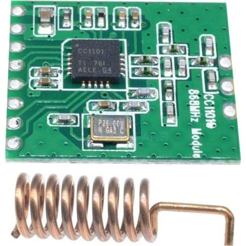 CC1101 Wireless Module Long Distance Transmission Antenna 868MHZ SPI Interface Low Power M115 For FSK GFSK ASK OOK MSK 64-byte
