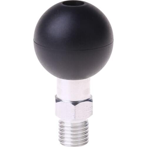 1Inch Ball Base M10 X 1.25 Male Thread Mount Motorcycle Phone Holder Motorbike For ram Mounts