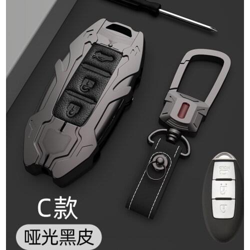 For Infiniti q50l q60 Q70 QX50 QX60 new QX70 Zinc alloy all-inclusive leather special car key cover