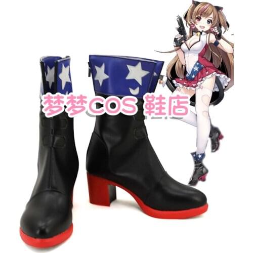 Game Girls Frontline Mk23 COS Cosplay Costume Halloween Carnival Battle Unifrom Shoes boots Custom Made