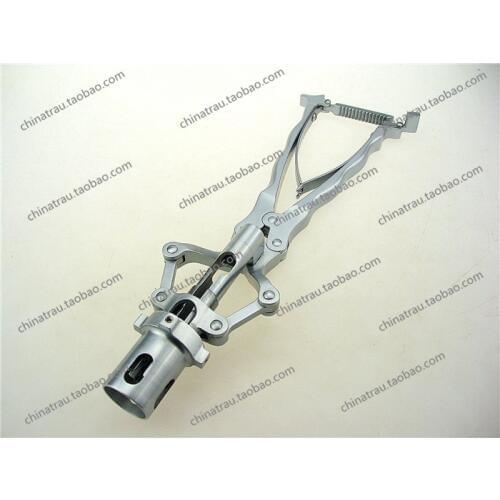 Medical orthopedics instrument spinal Lumbar vertebra 5.5 Pedicle screw rod system frog kick style reduction forceps holder