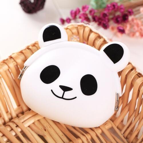 2018 New Girls Mini Silicone Coin Purse Animals Small Change Wallet Purse Women Key Wallet Coin Bag For Children Kids Gifts # F