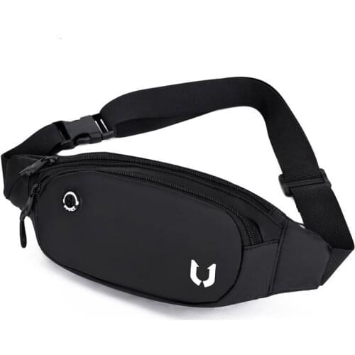 Mens Nylon Waist Bags Fanny Pack Boy Drop Leg Bags Hip Bum Belt Bag Travel Riding Motorcycle Crossbody Purse Pouch