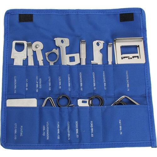 Pack of 38 Car Radio Removal Keys Vehicle Stereo CD Player Head Unit Tools Set