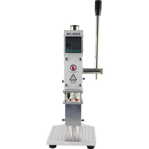 Small Manual Hot Stamping Machine Paper Box Leather Paper Hot Stamping Branding Machine Custom LOGO Mold