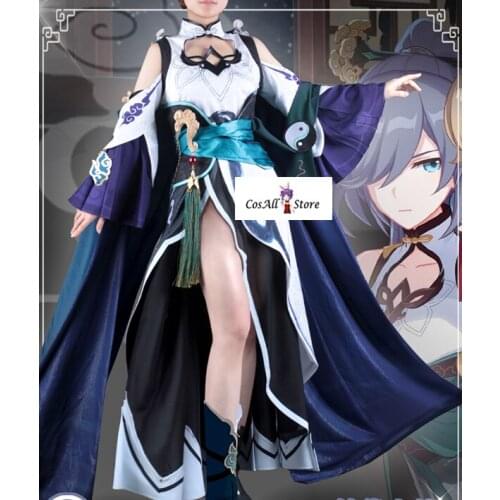 Vestido de Cosplay de Honkai Impact 3rd Fu Hua, disfraz de Cosplay, disfraces de Halloween