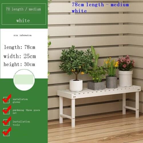 Madera Balkon Soporte Plantas Interior Plantenrekken For Balcony Shelf Dekoration Outdoor Stojak Na Kwiaty Flower Stand