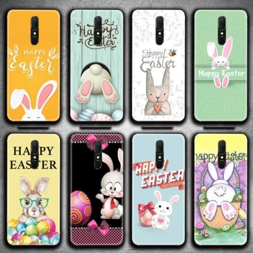 Lovely Easter Bunny Easter Eggs Phone Case For Oppo A5 A9 2020 Reno2 z Renoace 3pro A73S A71 F11