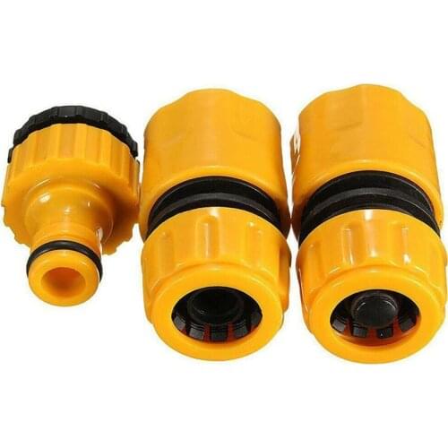 1Set Universal Garden Water Hose Pipe Tap Plastic Connectors Fitting Adaptor For Garden Irrigation Watering Flowers