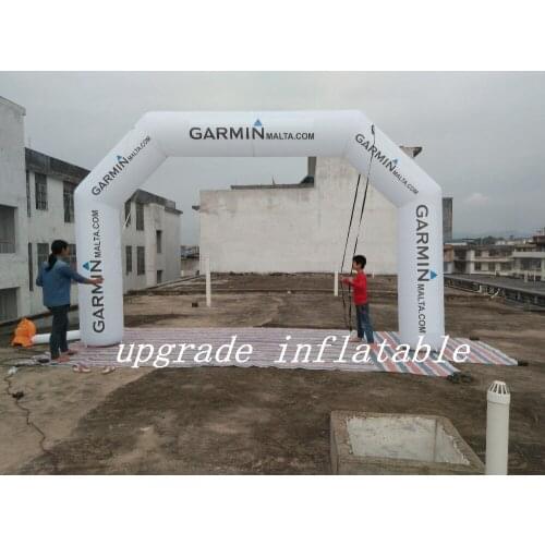 High Quality White Colorful square inflatable arch for commercial trade shows
