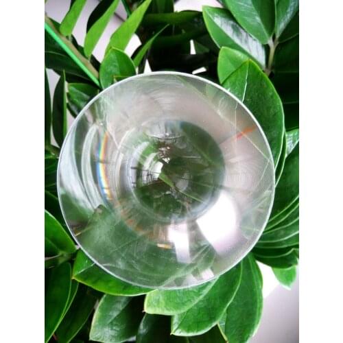2pcs Acrylic round fresnel lens diameter 110mm focal length 60mm