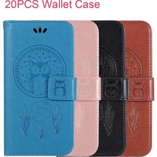 20PCS Wholesale Flip Leather Wallet Silicone Case For Nokia X5 X6 X7 2.1 3.1 5.1 6.1 7.1 8.1 8 3 5 6 2.2 3.2 4.2 6.2 7.2 Cove