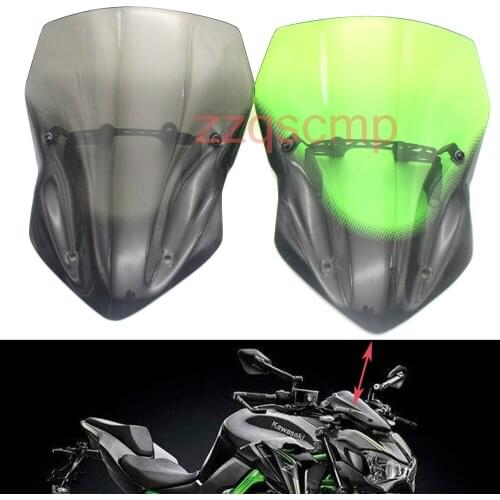 2017 New high quality For KAWASAKI Z900 Z 900 2017-2018 Motorcycle Accessories Windscreen Windshield