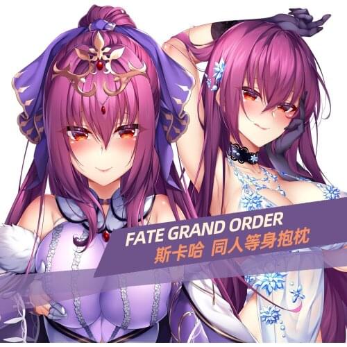 Anime Fate/Grand Order Scáthach Sexy Cute Hugging Body Dakimakura Pillow Case Otaku Cartoon Pillow Cushion Cover Xmas Gifts MYT