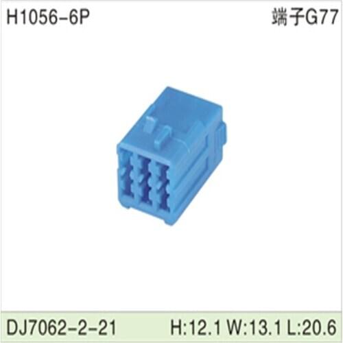 Free shipping 500pcs DJ7062-2-21 6Pin 2mm AMP Car Electrical Wire Connectors for VW,BMW,Audi,Toyota,NISSAN AND other