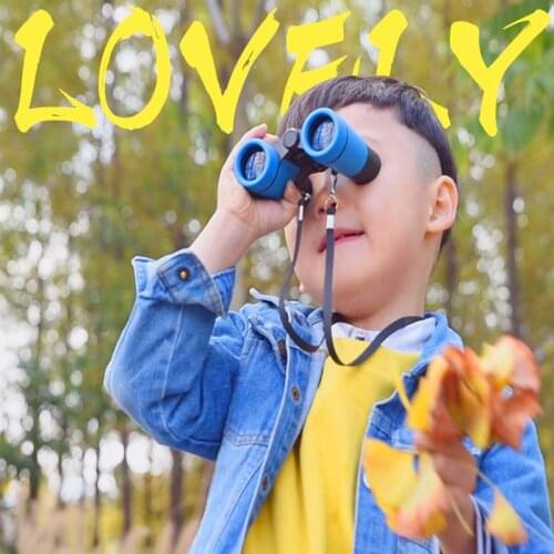 Binoculars 4x30 Telescope Rubber Anti-skid Portable Gifts for Children Kids Outdoor