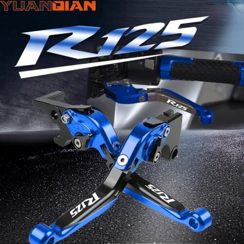 For YAMAHA YZFR125 2014 2015 2016 2017 2018 2019 2020 2021 Motorcycle Extendable Folding Adjustable Brake Clutch Levers YZF R125