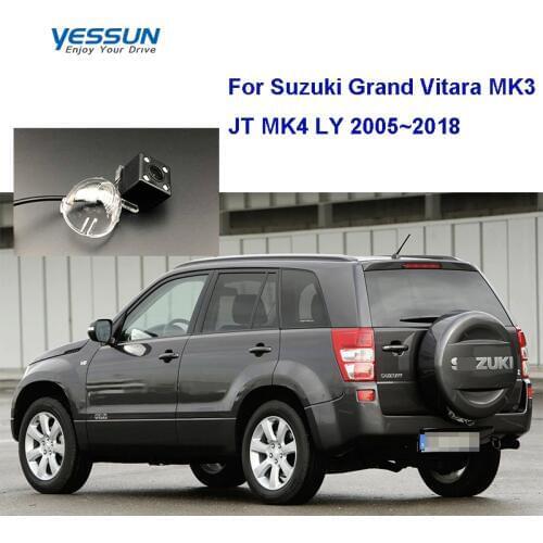 Yessun car License plate camera For Suzuki Grand Vitara MK3 JT MK4 LY 2005~2018 Car Rear View camera/nightview car camera