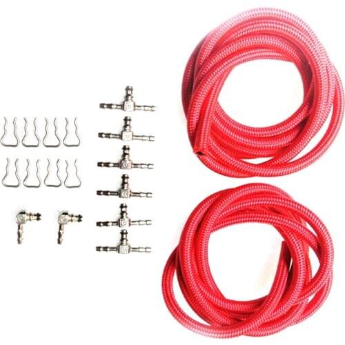 Injector Return Line Kit with O-rings & Connectors for Diesel LLY for LBZ for LMM for GM 97328733 98062291