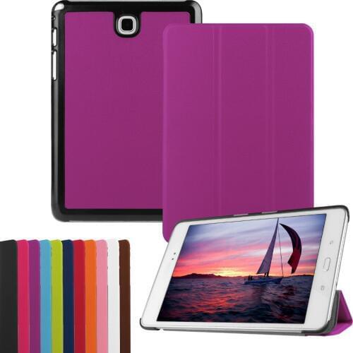 Folio Stand Leather Magnet Smart Funda Cover Case For Samsung Galaxy Tab A 8.0 T350 T351 T355 T355C SM-T355 P355 P350 +Film +Pen