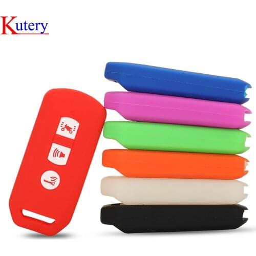 Kutery Silicon Colorful Smart Key Cover Case For HONDA 2016 PCX 125 ADV 150 PCX Hybrid Motorcycle Remote Key Protection Replace