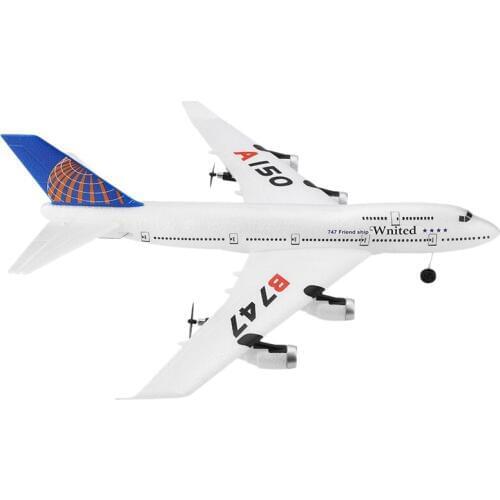 WLtoys A150 Airbus B747 Model RC Airplane 3CH 2.4G Done RTF Remote Control Glider Drone Fixed-wing Aircraft