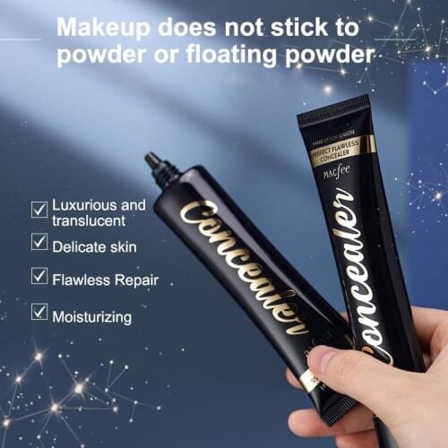 Soft Liquid Foundation Face Makeup Concealer Base Cream Waterproof Brighten Face Skin Tone Whitening Cosmetic Longlasting TSLM2