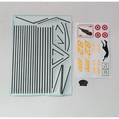 Decal set for Freewing F104 F-104 90mm EDF rc airplane model