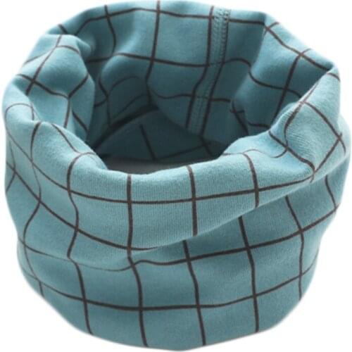 2020 New Cotton Baby Scarf Autumn Winter Boys Girls Warm Scarf Cute O Ring Collars Children Scarves Kids Neckerchief Baby Bibs