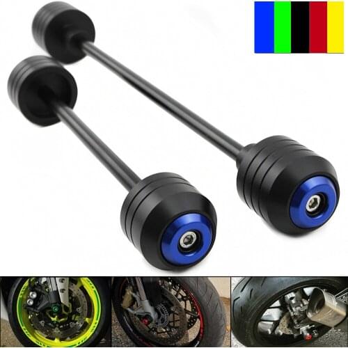 For HONDA CBR954RR CBR900RR CBR919 Front Rear Wheel Slider Fork Axle Crash Protector Swing Arm Pad POM NEW