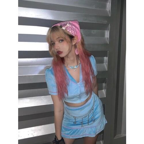 Ruibbit New Arrival Hot Girl Punk Gothic Japanese Harajuku Pink Print Scarf Headscarf
