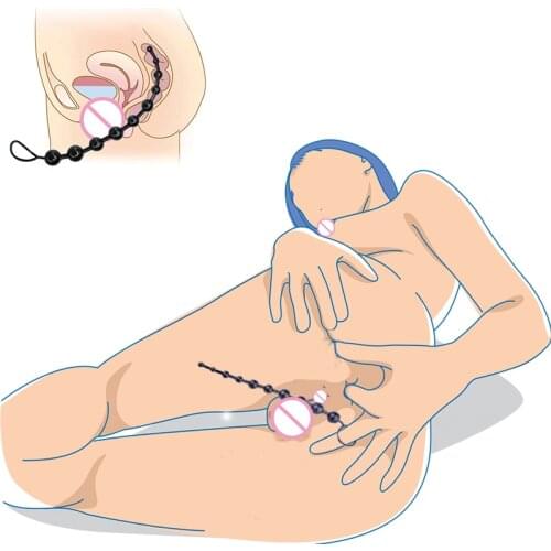 Silicone Anal Beads Vaginal Anus Butt Plug Unisex Adults Sex Toys For Women Trainer Masturbators Erotic Intimate Sex Products
