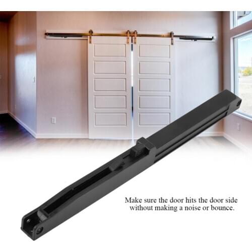 Soft Close Slides For Sliding Rail Barn Wood Door furniture hardware slide door fittings Mechanism Furniture Remission Accessory