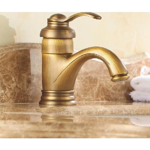 Single hole bathroom mixer tap, brass hot cold water tap faucet, mixer faucet