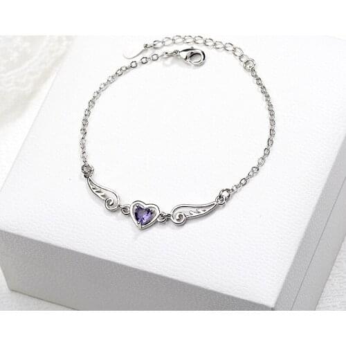 VAB13 new Europe and America Classic Bracelet 925 silver jewelry Bangles silver bracelet for girl gift women