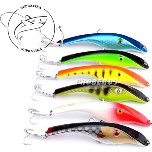 1Pcs 14.5cm/42g 3D Eyes Sea Fishing Minnow Lure Wobblers Hard Bait Crankbait 6# Hook Isca Artificial Pencil Tackle Pesca