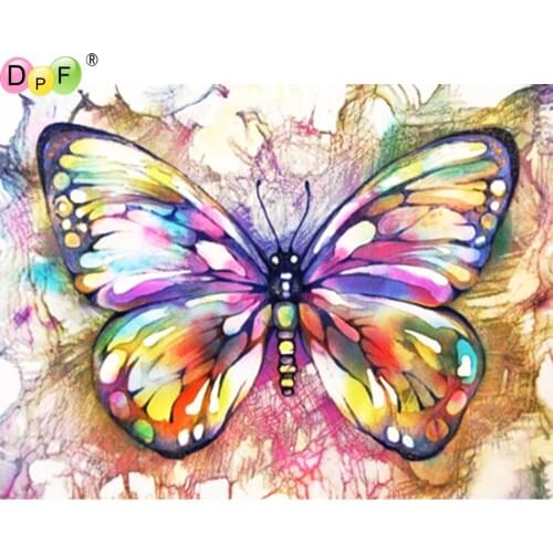 5D DIY full square/round Diamond mosaic diamond embroidery butterfly embroidered Cross Stitch Home decoration Gift