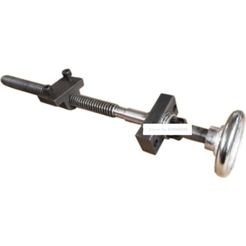 No.9 Screw Handwheel Slide Screw Power Tool Accessories Slide Carriage 4mm Lead Screw Rod Trapezoid Screw Rod With Bearing Scale