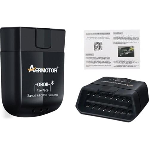 Wireless Bluetooth-compatible 4.0 OBD2 ELM 327 Scanner Diagnostic Code Reader Scan Tool Scanner Reset Clear Car Check